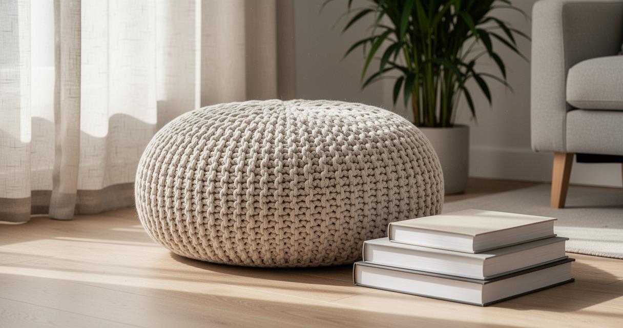 Poufs de lecture et confort ergonomique : matériaux, entretien et livraison pour un espace détente optimal